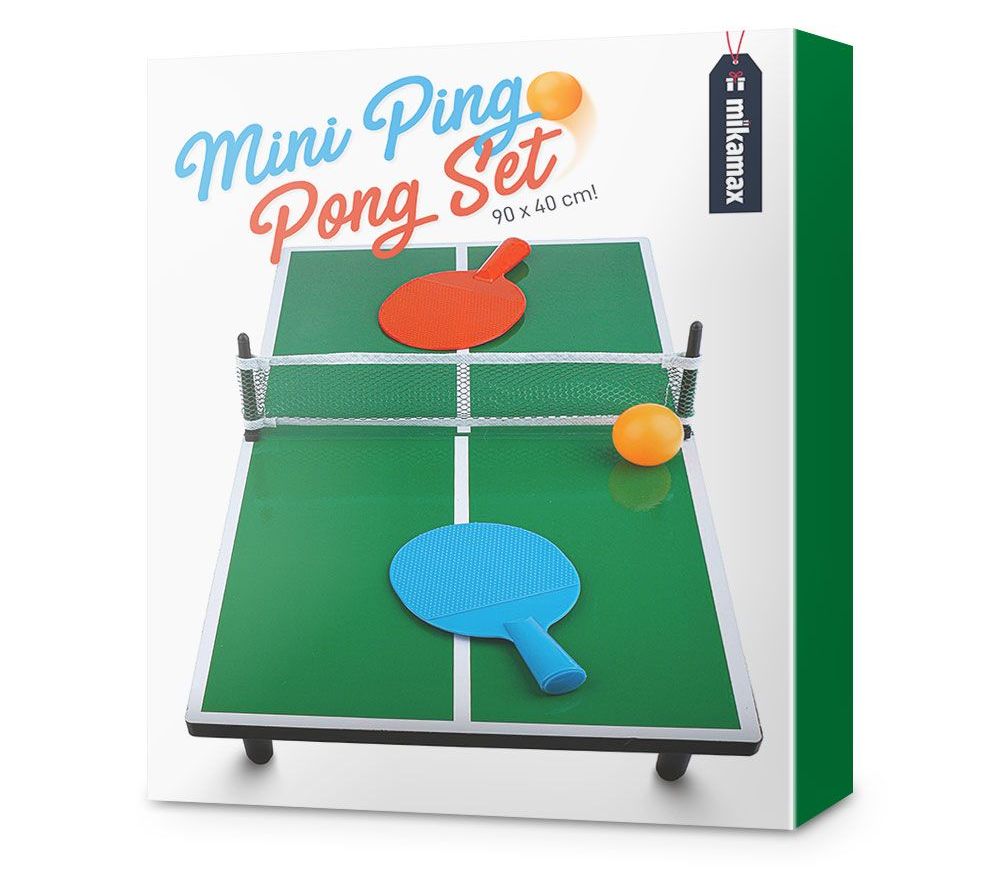 kannettava pöytäping pong minilautasetti