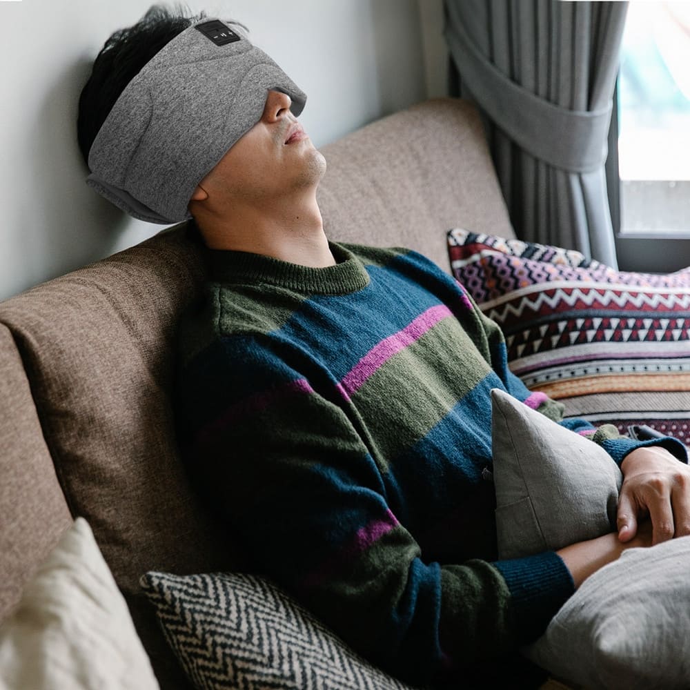 Sleeping kuulokkeiden silmämaski melua vastaan laadukkaaseen uneen