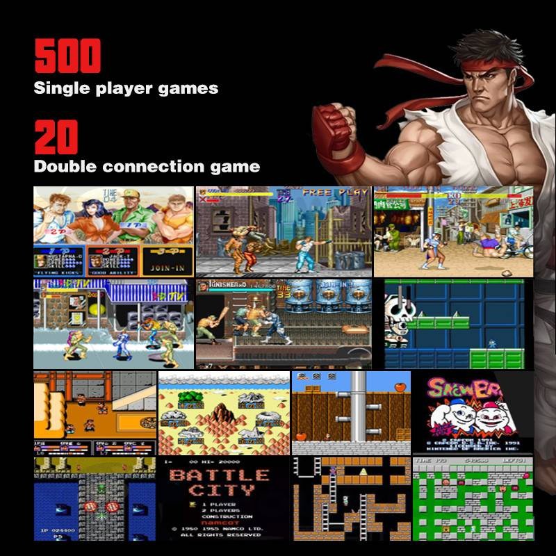 retro arcade street fighter pelejä